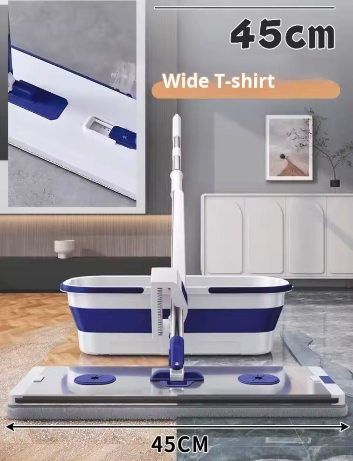 Household Flat Mop Mop With Bucket, Universal Cleaning Squeeze Mop, Home Office Cleaning Mop Household Flat Mop Mop With Bucket, Universal Cleaning Squeeze Mop, Home Office Cleaning Mop